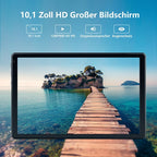 10.1 Inch Android 15 Tablet, 24GB +128GB 2.0GHz Octa-Core Processor, WiFi 6 HD IPS Eye Protection Tablet, Ultra Slim Portable Tablet