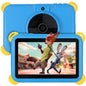 BESTSKI 7" AI Kids Tablet for Ages 3-12 — Android 16 with 20GB RAM and Parent Control, Blue
