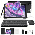 AEEZO 10.1 Inch Tablet Set - 20GB RAM 64GB ROM 1TB Expandable with Keyboard and Mouse,for Students and Professionals