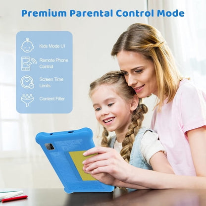 AEEZO 7" Kids Learning Tablet with Case for Toddler, 5GB RAM +32GB ROM, IPS HD Screen, Ukidoz Pre-install,Blue