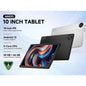 AEEZO 10.1 Inch Tablet, 20GB RAM 64GB ROM, 5-Core CPU WiFi 6, Android 15 GO, Black